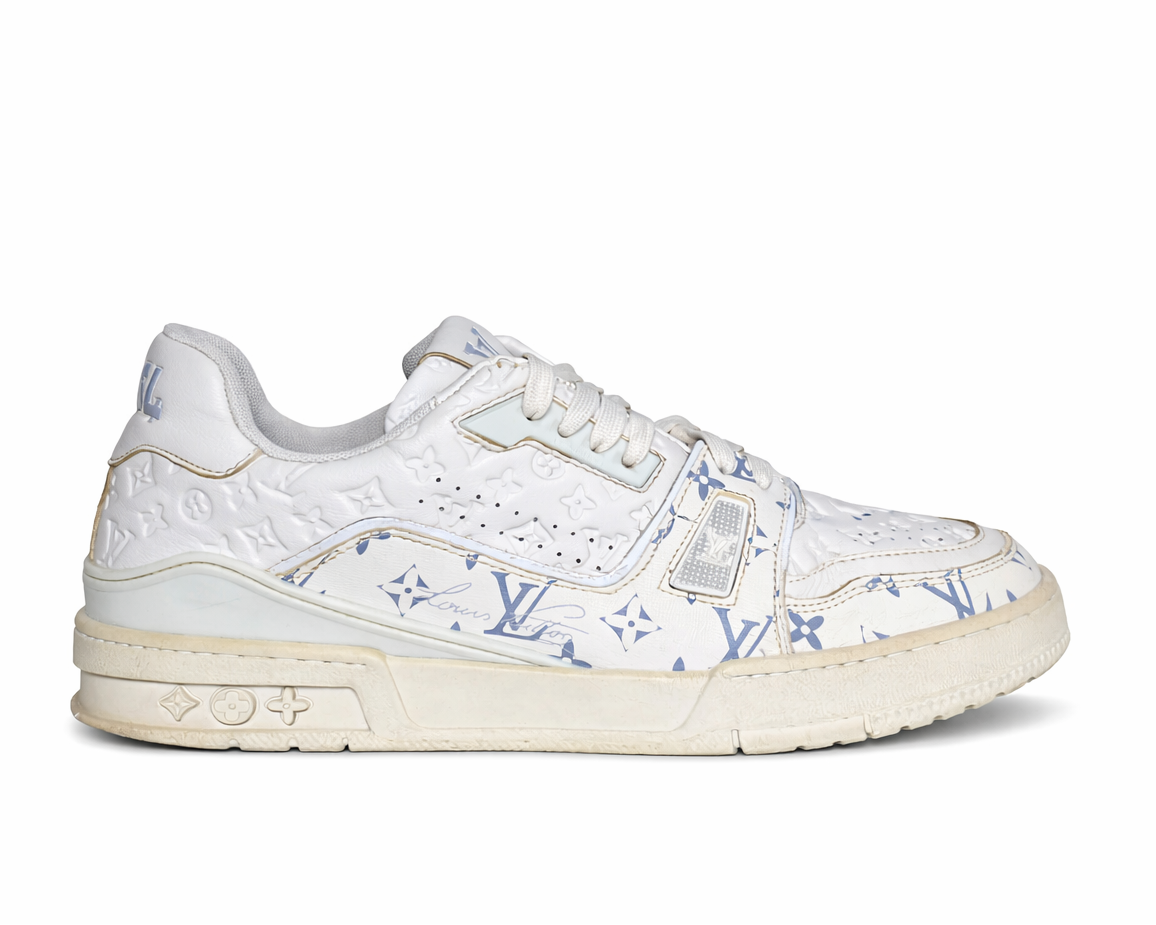 Louis Vuitton LV Trainer Low White Monogram Sneaker | Premium Luxury Streetwear