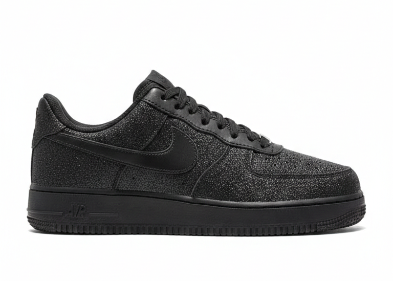 Nike Air Force 1 Low: "Triple Black Textured Edition"